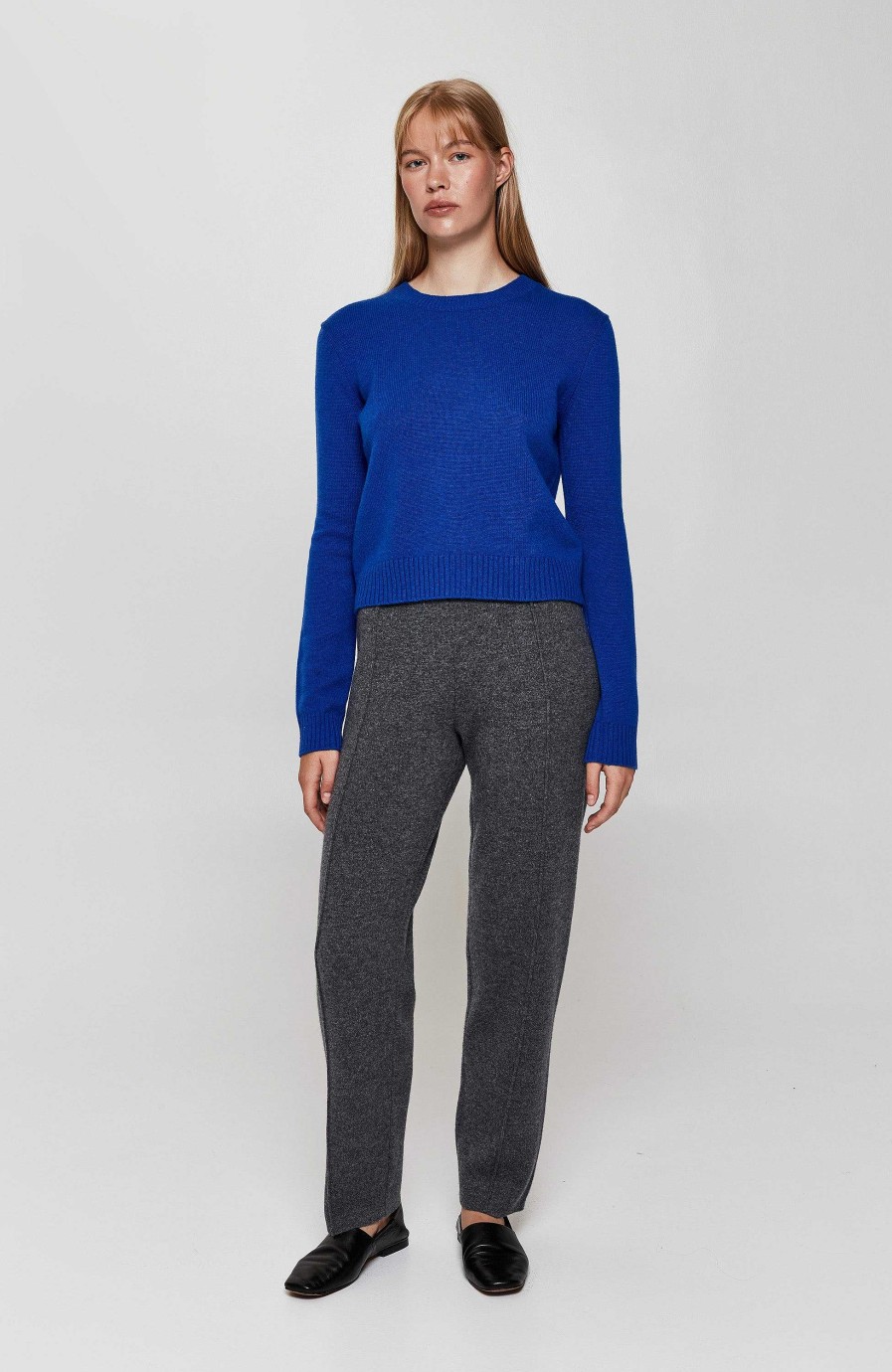 Women LISA YANG | Roundneck Cashmere Sweater Mable