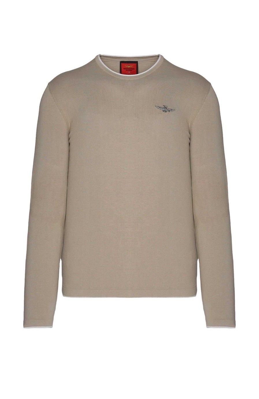 Men AERONAUTICA MILITARE | Crewneck Cotton Sweater