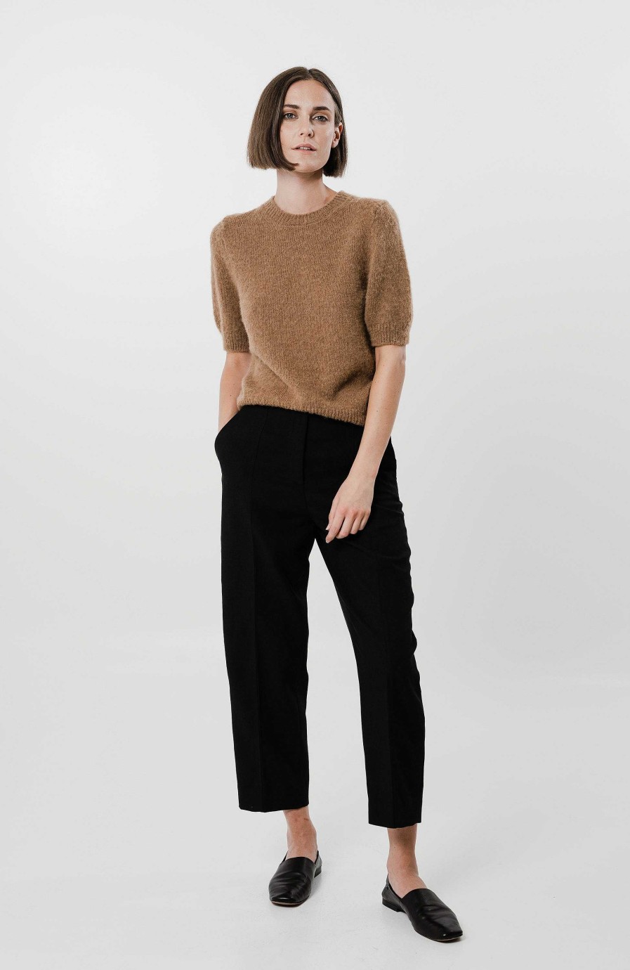 Women HOUSE OF DAGMAR | Knit Wool-Blend Top Tania