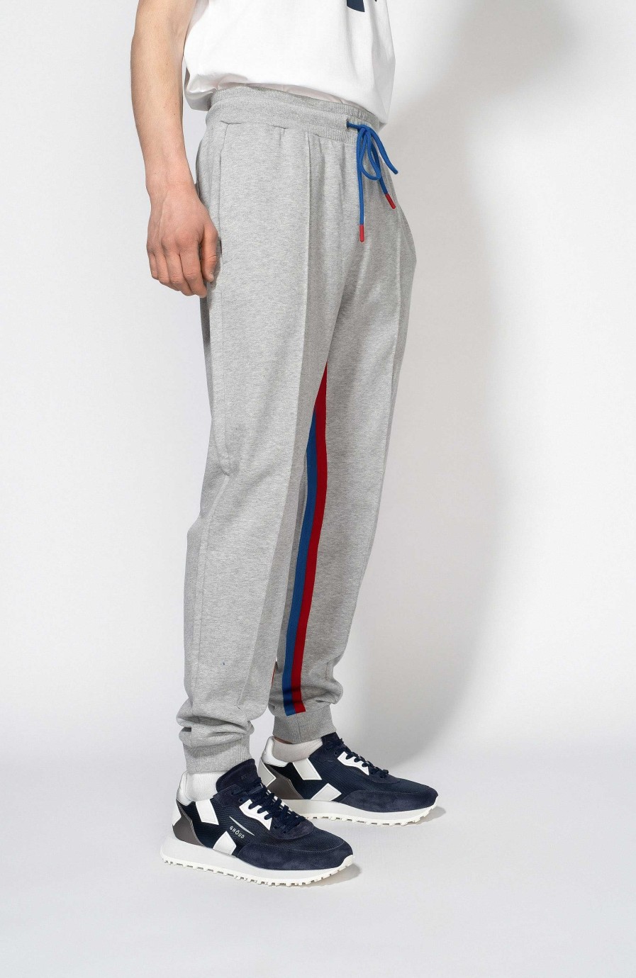 Men DIRK BIKKEMBERGS | Stripe-Side Hooded Tracksuit Set