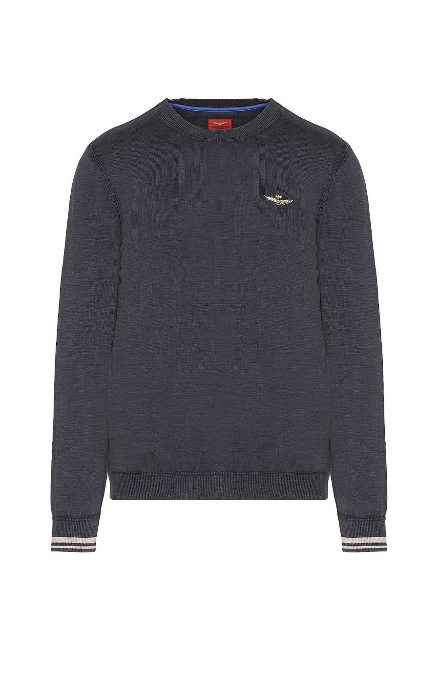 Men AERONAUTICA MILITARE | Garment-Dyed Cotton Sweater