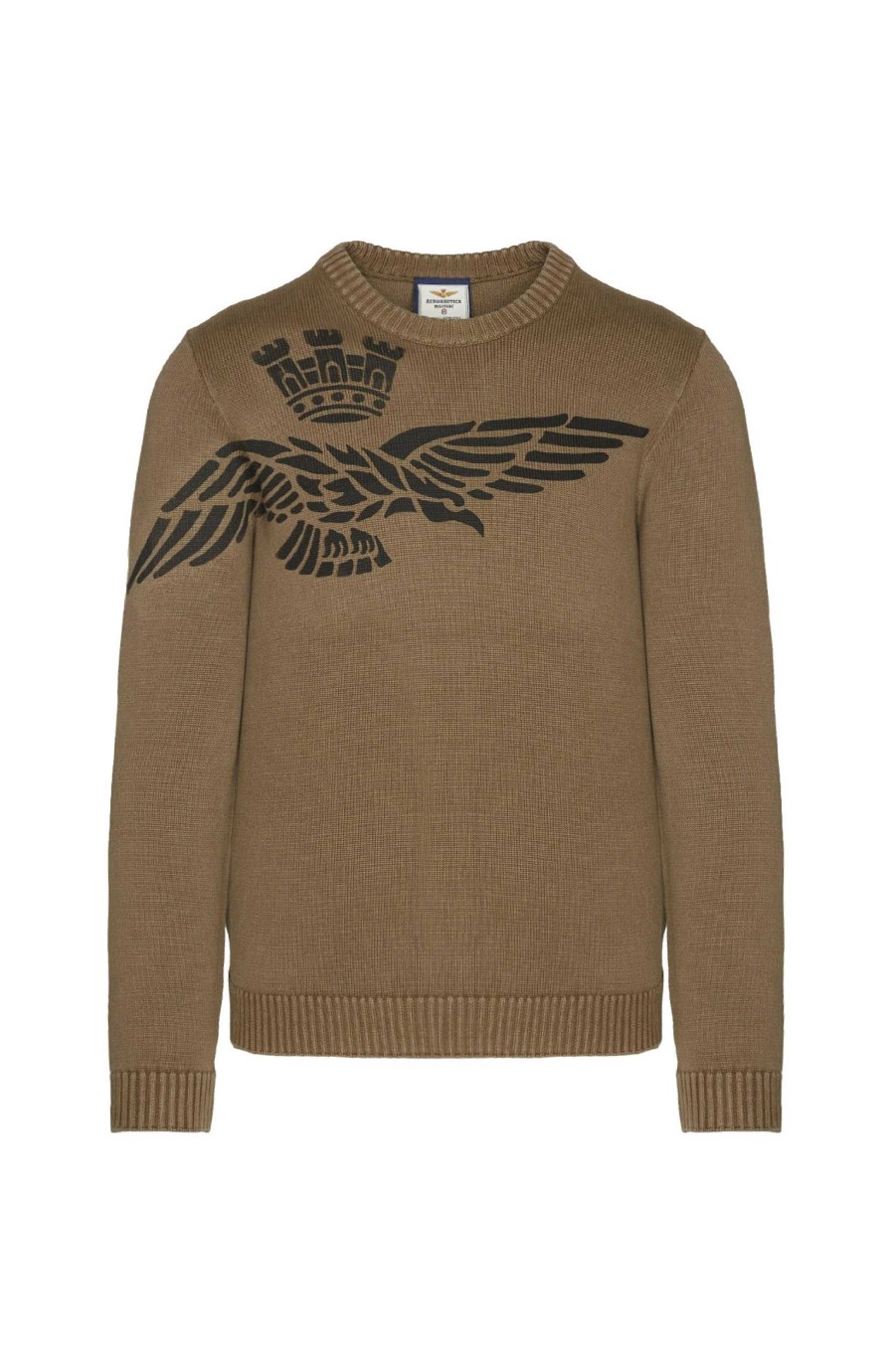 Men AERONAUTICA MILITARE | Eagle-Print Sweater