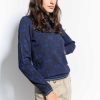 Women AERONAUTICA MILITARE | Logo-Pattern Highneck Sweater