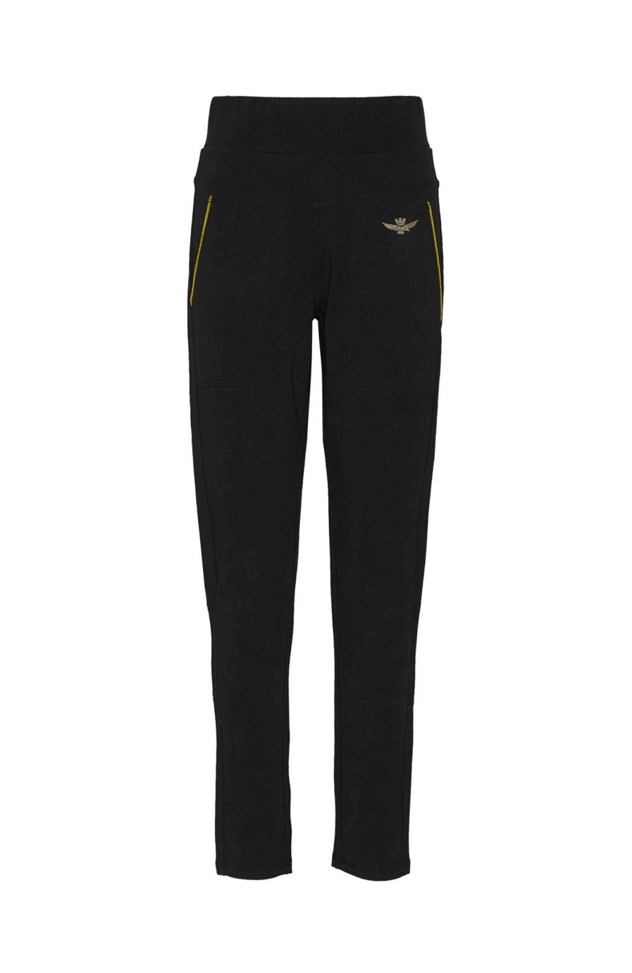 Women AERONAUTICA MILITARE | High-Waist Tapered Sweatpants