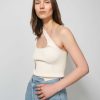 Women ERIKA CAVALLINI | Assymetric Ribbed Top