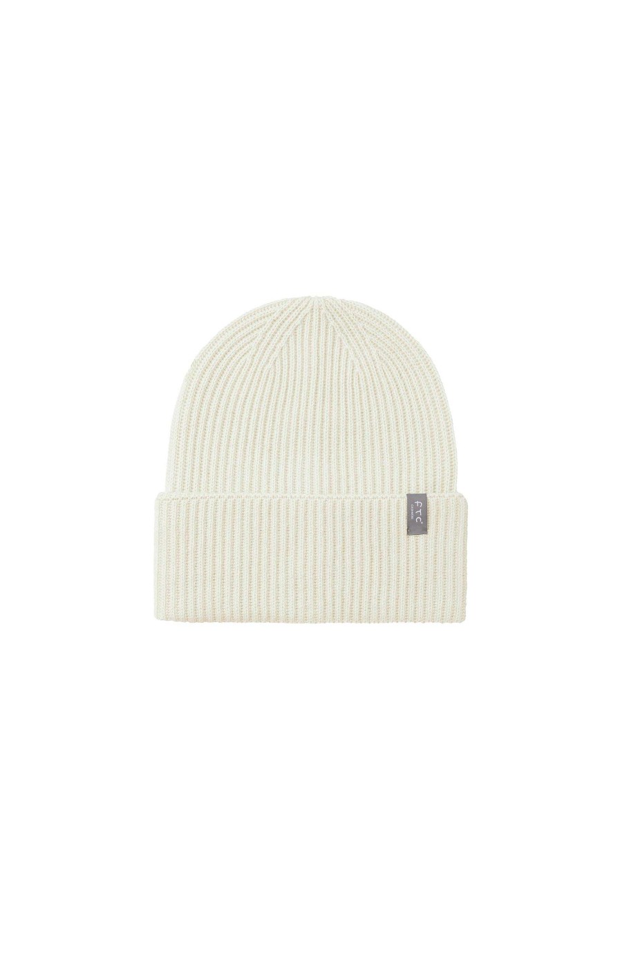 Women FTC CASHMERE | Turn-Up Knitted Beanie