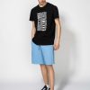 Men DIRK BIKKEMBERGS | Text-Printed Cotton T-Shirt