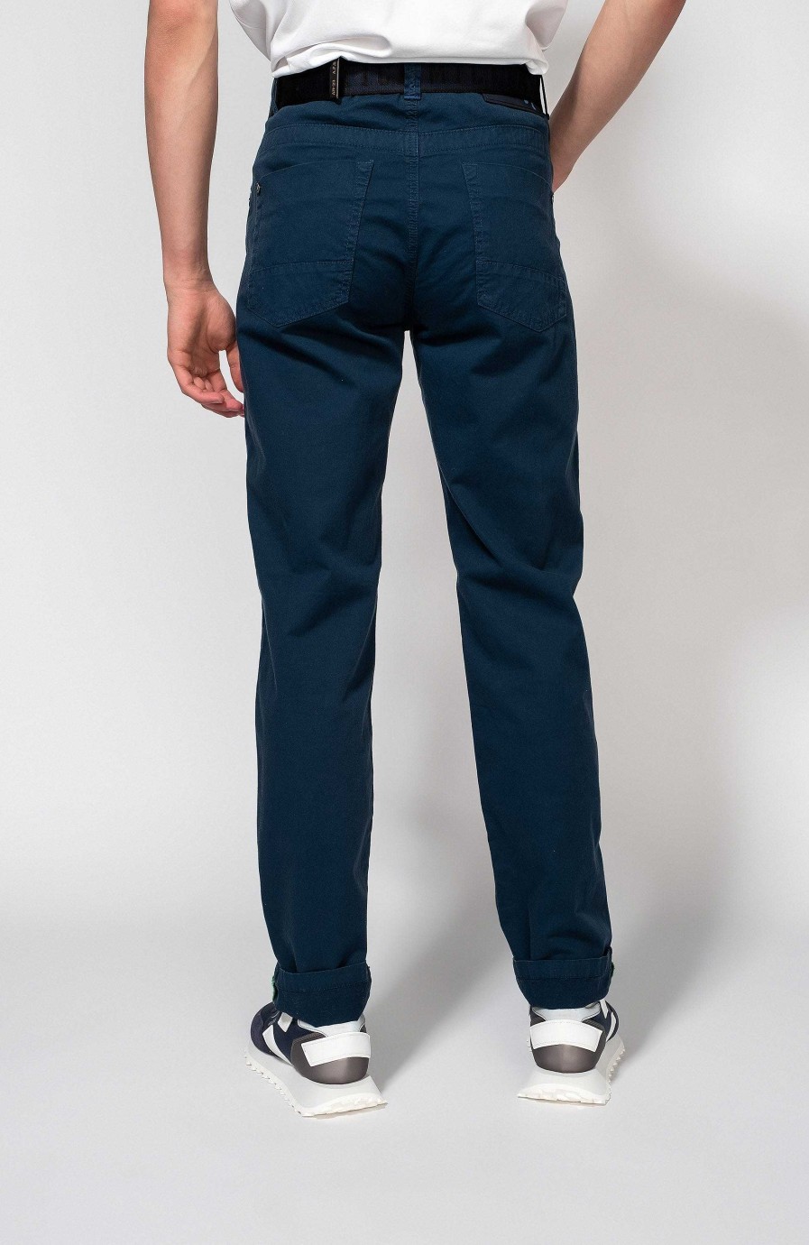 Men DIRK BIKKEMBERGS | Lightweight Cotton Trousers