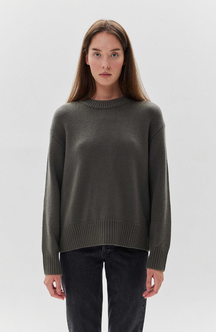 Women LISA YANG | Crewneck Cashmere Sweater Renske