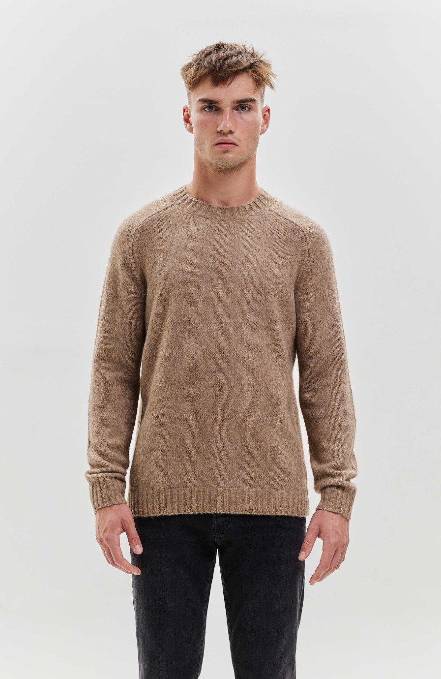 Men TIGER OF SWEDEN | Alpaca-Blend Roundneck Pullover Adryan