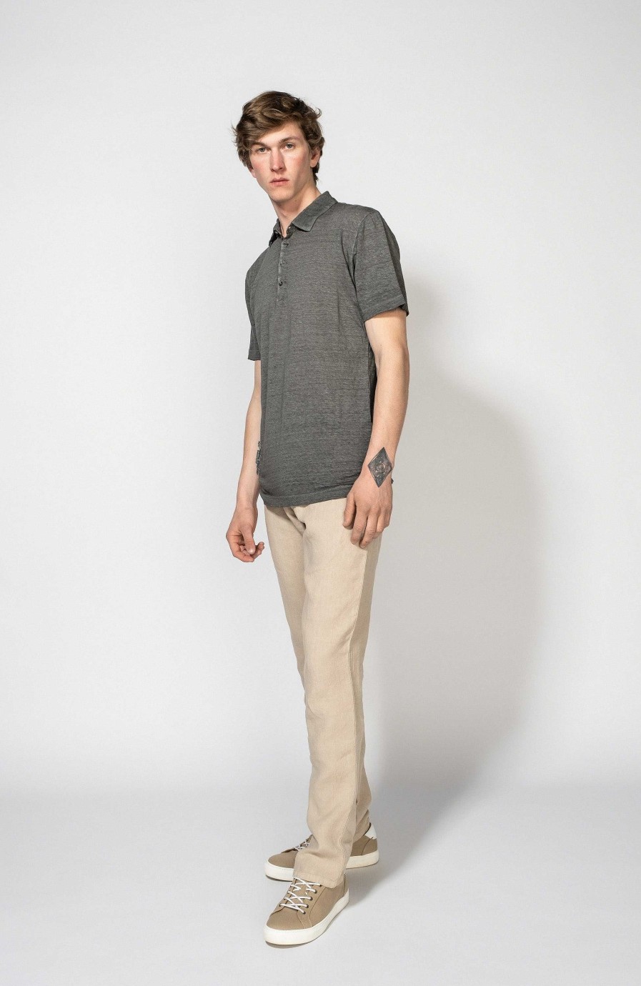 Men 120% LINO | Linen Trousers 5-Pocket