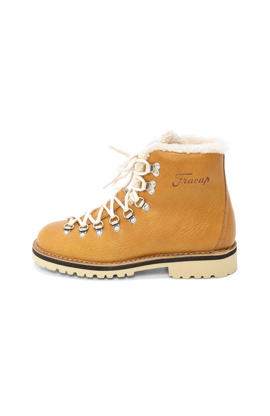 Women FRACAP | Fur-Lining Leather Boots Alto Bear