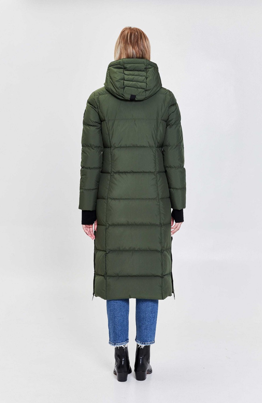 Women MOOSE KNUCKLES | Hooded Down Parka Coat Jocada