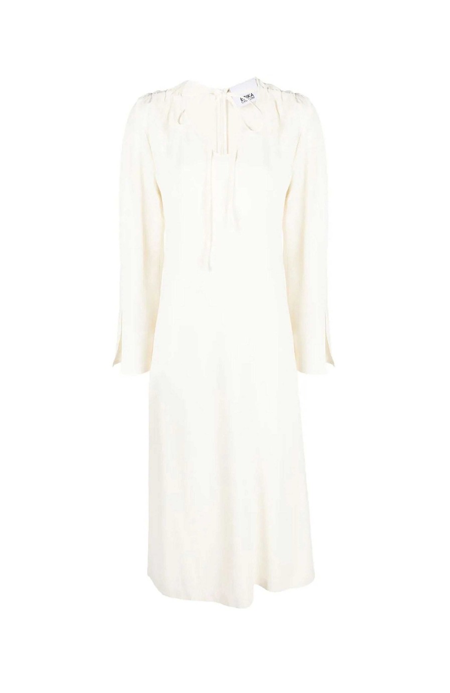 Women ERIKA CAVALLINI | Bow-Detailing Longsleeve Dress