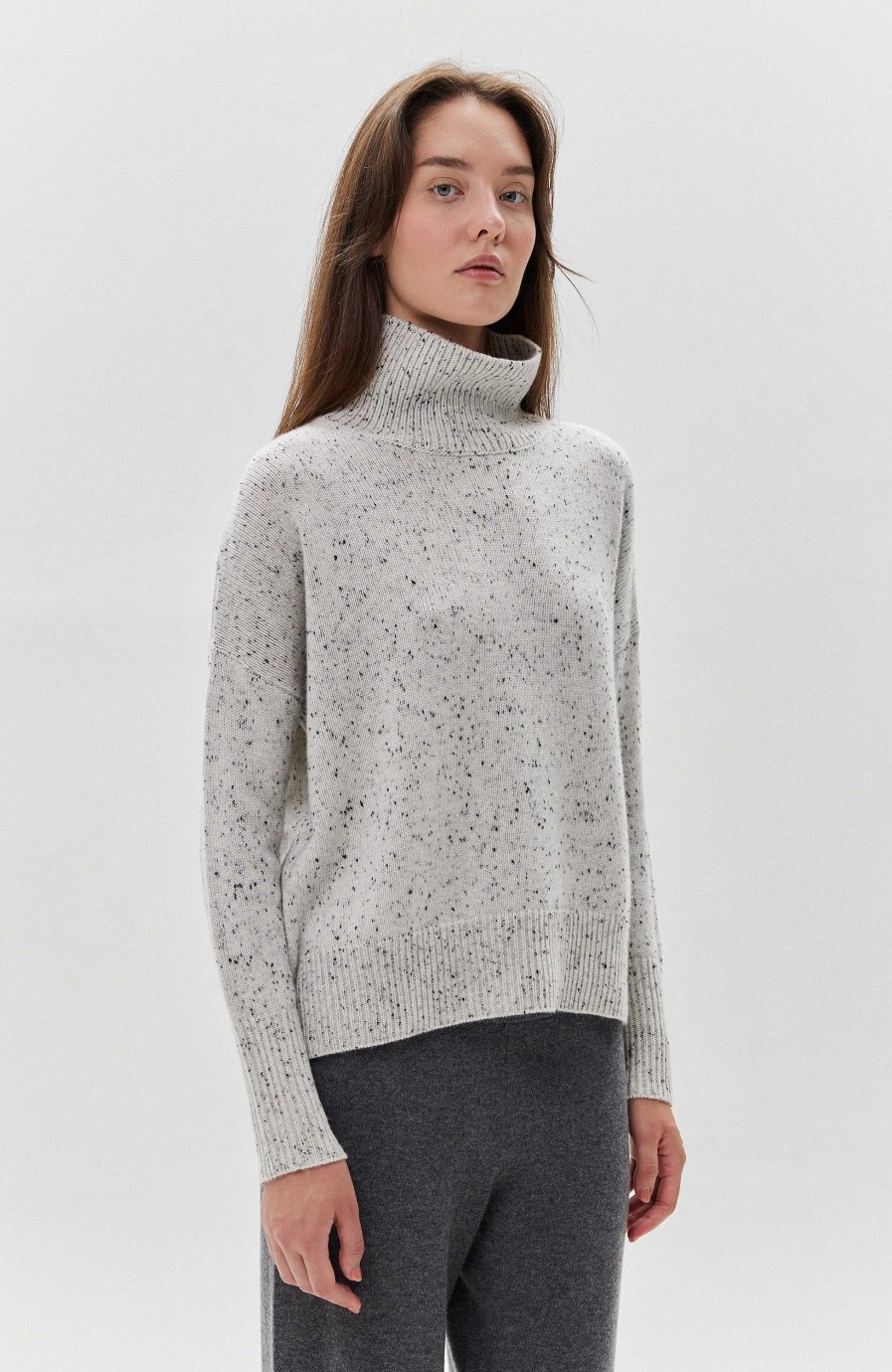 Women LISA YANG | Highneck Cashmere Sweater Heidi Blender