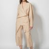 Women ERIKA CAVALLINI | Wrap Cropped Trousers