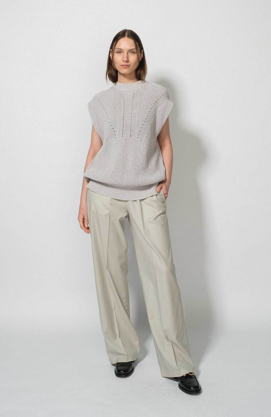 Women ERIKA CAVALLINI | Knit Cotton Vest