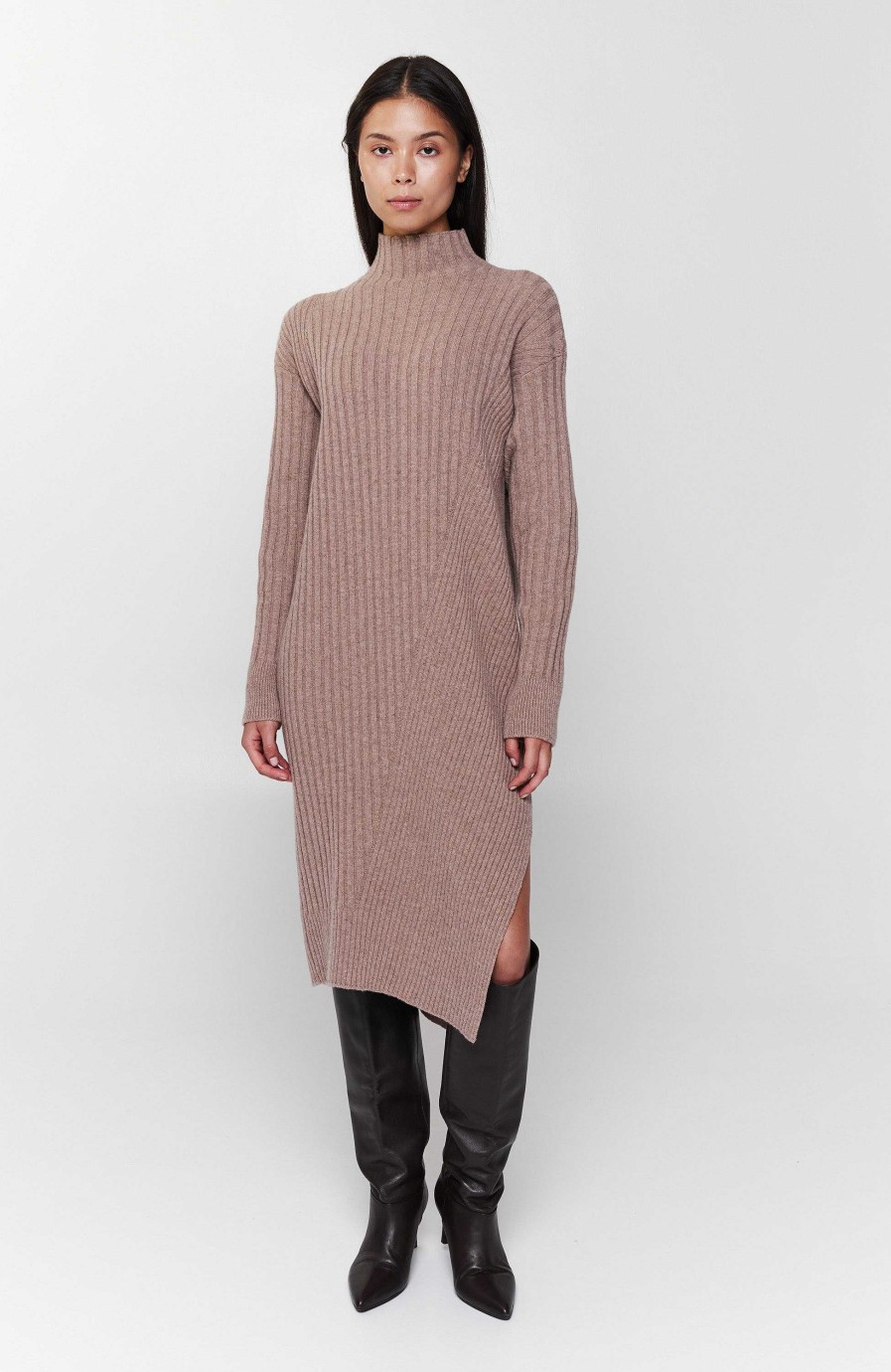 Women ERIKA CAVALLINI | Ribbed Knit Midi Dress