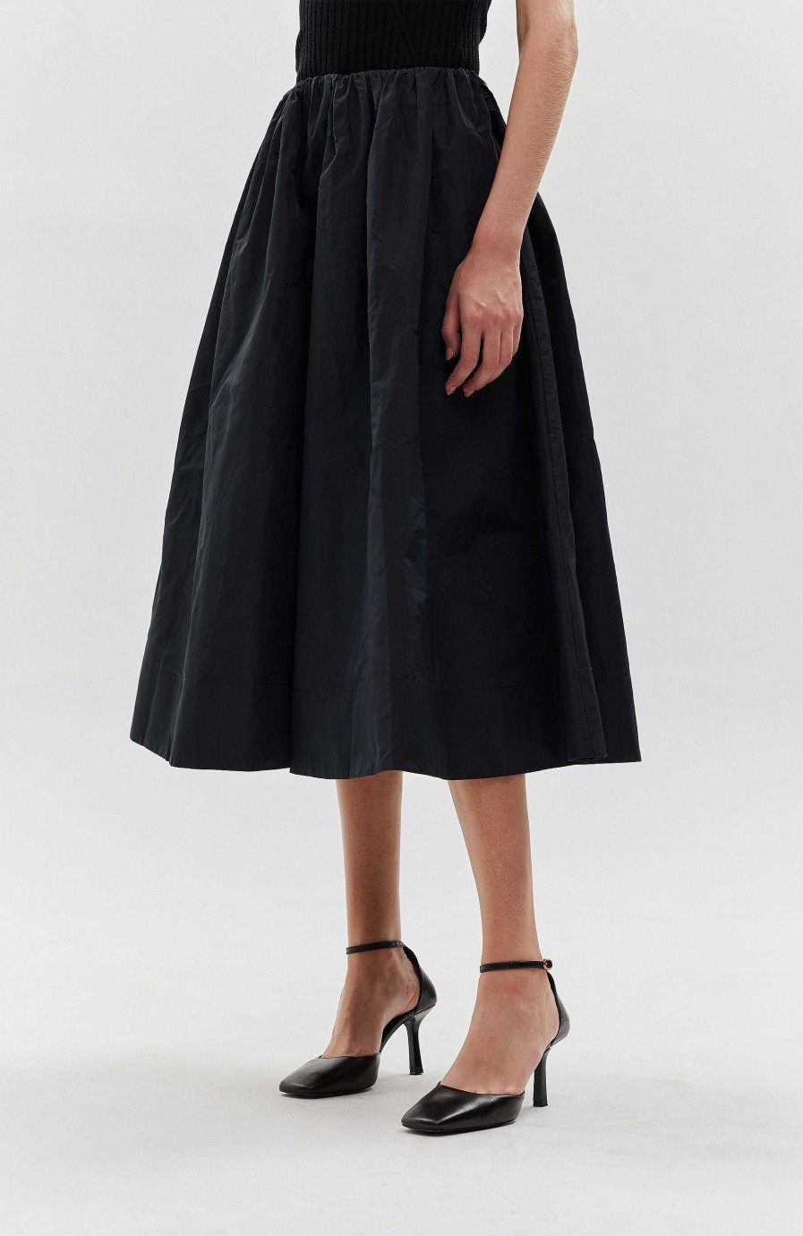 Women HOUSE OF DAGMAR | A-Lined Silk Skirt