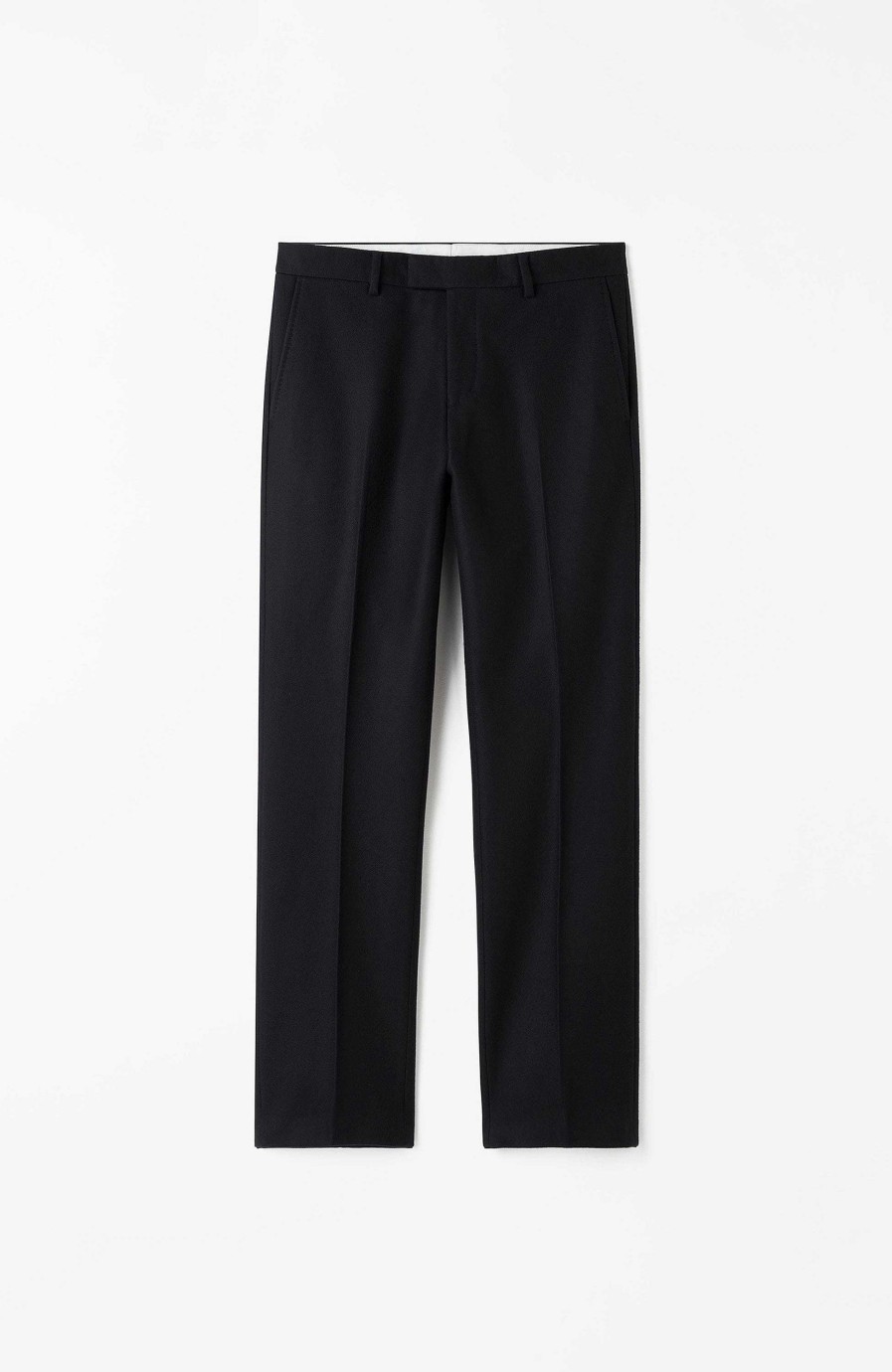 Men TIGER OF SWEDEN | Straight-Leg Wool Trousers Tense