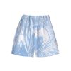 Women 120% LINO | Printed Linen Shorts