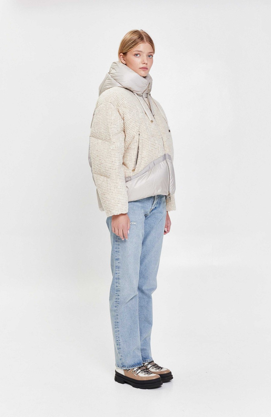 Women DUNO | Oversize Short Down Jacket Peggie