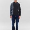 Men DIRK BIKKEMBERGS | Two-Tone Wool-Blend Sweater