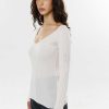 Women HOUSE OF DAGMAR | Merino V-Neck Top