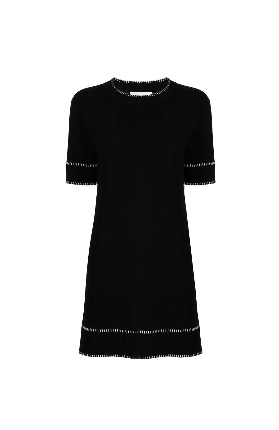 Women LISA YANG | Decorative Stich Dress Sigrid