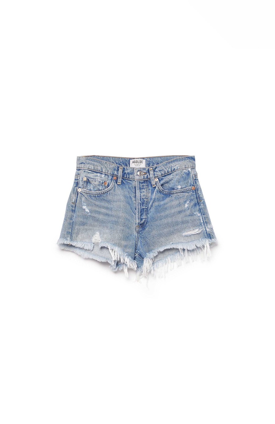 Women AGOLDE | Denim Shorts Parker