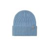 Women FTC CASHMERE | Turn-Up Knitted Beanie