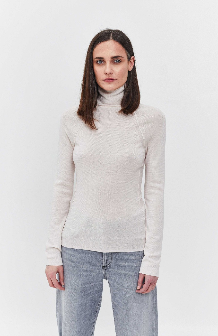 Women HOUSE OF DAGMAR | Merino Turtleneck Top