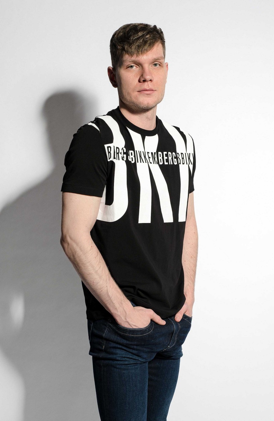 Men DIRK BIKKEMBERGS | Graphic-Print T-Shirt