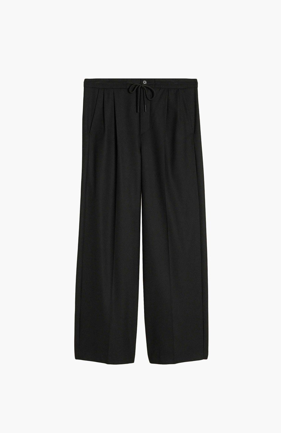 Men HOLZWEILER | Wide-Leg Wool Trousers Lan