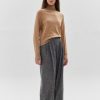 Women ERIKA CAVALLINI | Straight Flannel Trousers