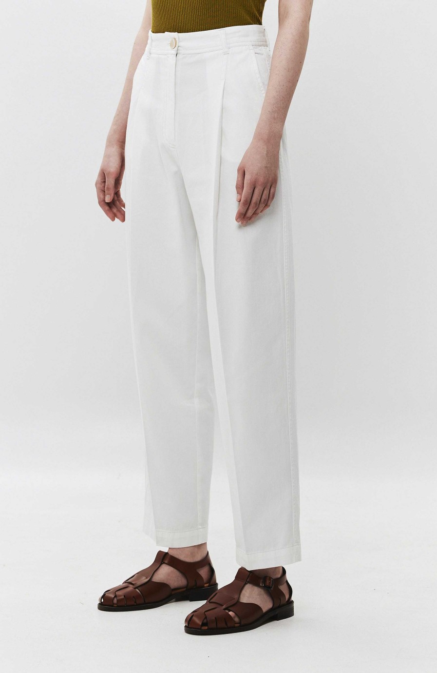 Women HOUSE OF DAGMAR | Cotton Chino Trousers