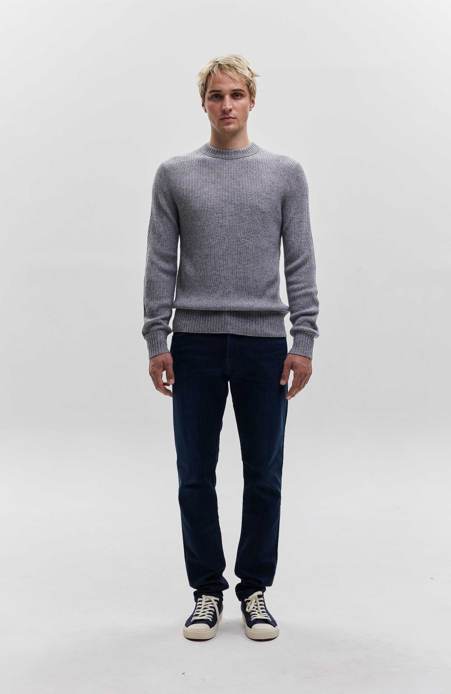 Men FTC CASHMERE | Relaxed Roundneck Pullover