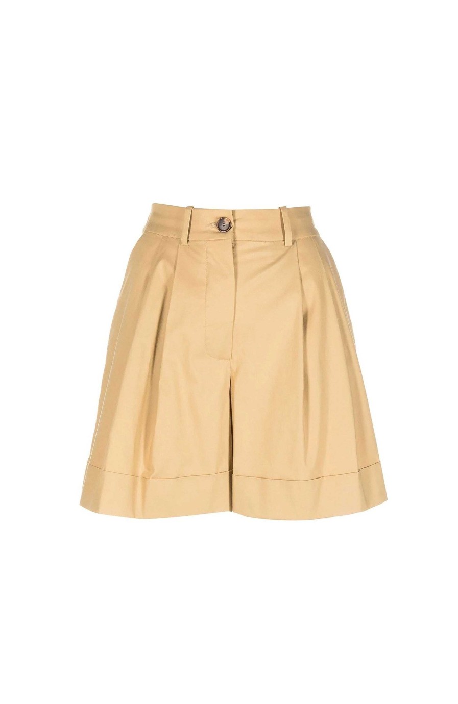 Women ERIKA CAVALLINI | High-Waisted Cotton Shorts