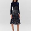 Women LISA YANG | Ribbed-Knit Cashmere Dress Finley