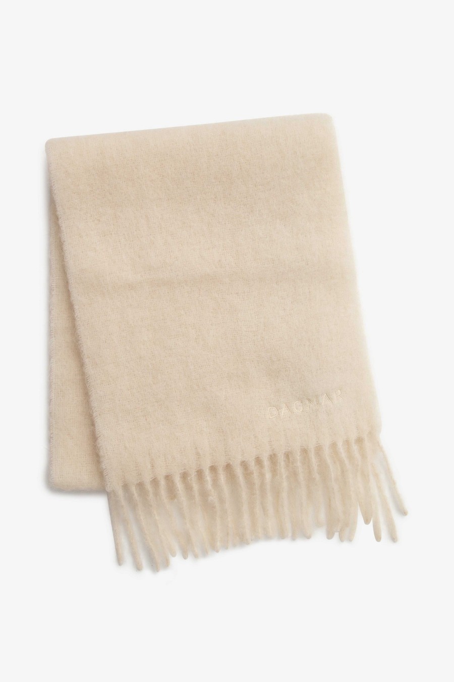 Women HOUSE OF DAGMAR | Chunky Fringed Scarf Anise