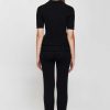 Women LISA YANG | Fine-Knit Poloneck Top Freddie