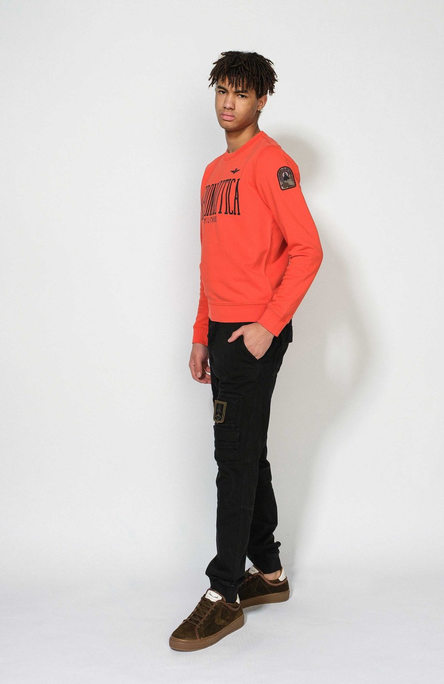 Men AERONAUTICA MILITARE | Patch Cotton Sweatshirt