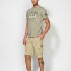 Men AERONAUTICA MILITARE | Lightweight Cotton Cargo Shorts