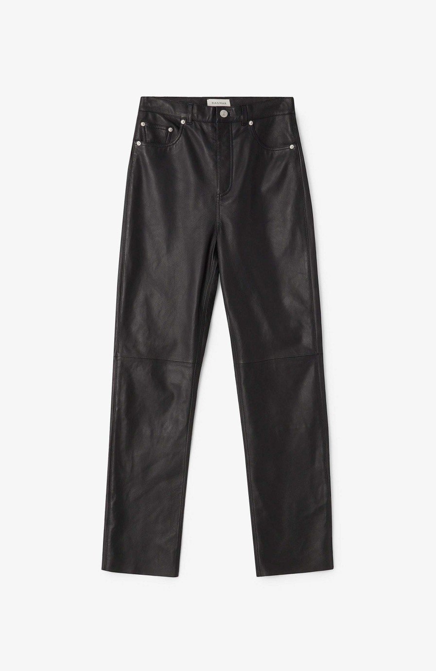 Women HOUSE OF DAGMAR | Straight-Fit Leather Trousers