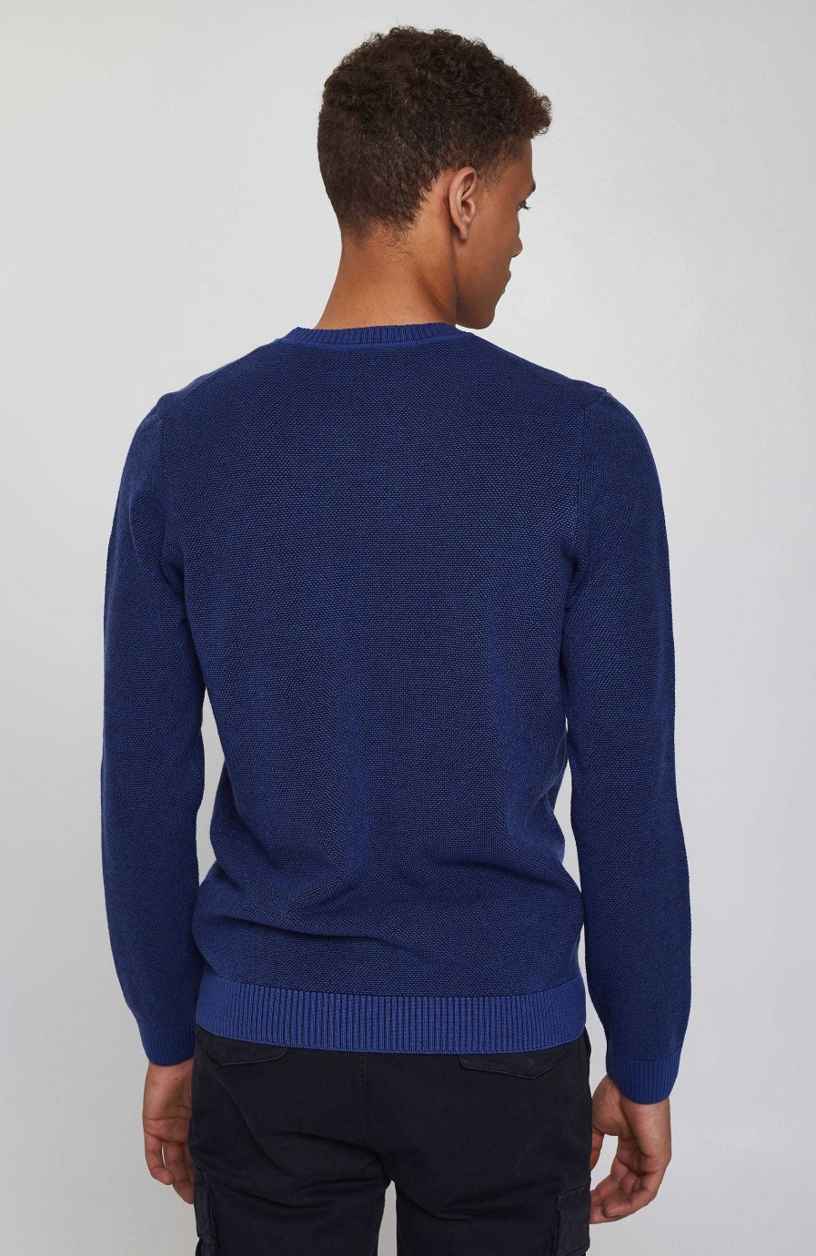 Men AERONAUTICA MILITARE | Textured Cotton Sweater