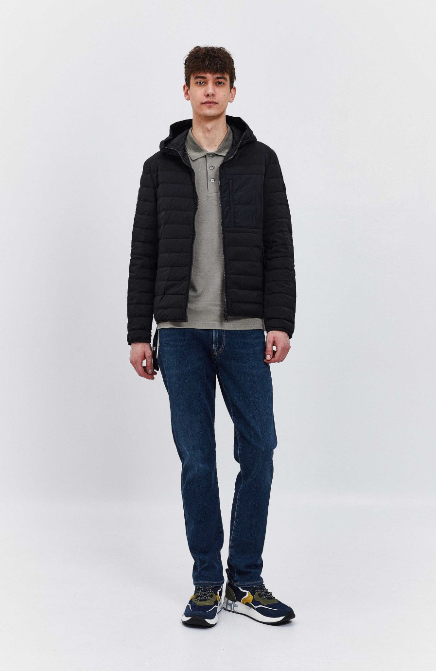 Men DUNO | Hooded Down Jacket Isaac