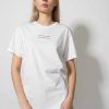 Women ERIKA CAVALLINI | Text-Printed Cotton T-Shirt