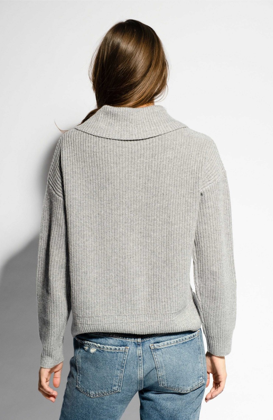 Women FTC CASHMERE | Poloneck Cashmere Pullover