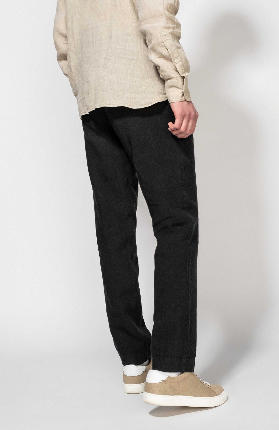 Men 120% LINO | Linen Tailored Trousers