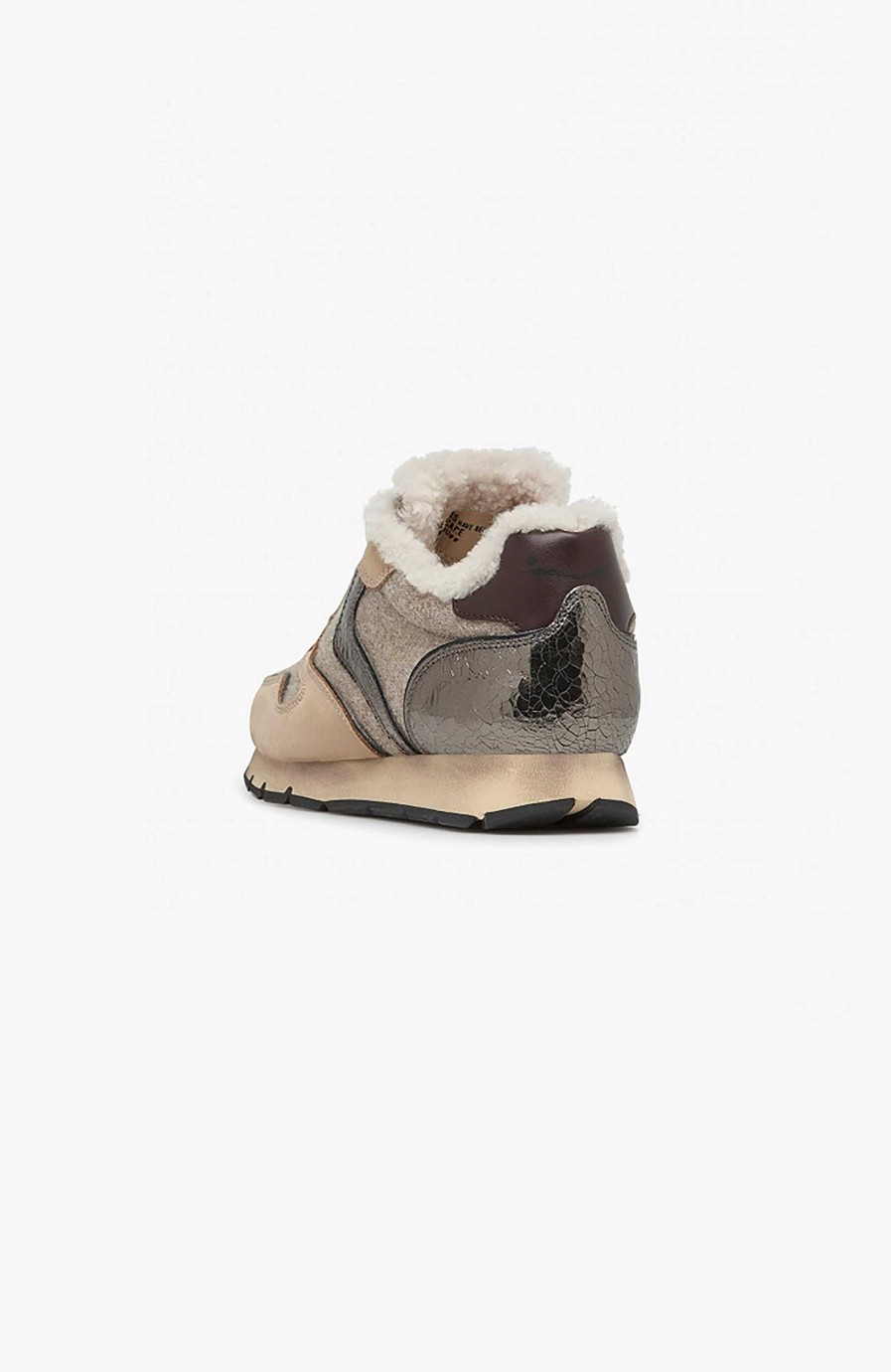 Women VOILE BLANCHE | Fur-Lining Wool Sneakers Julia